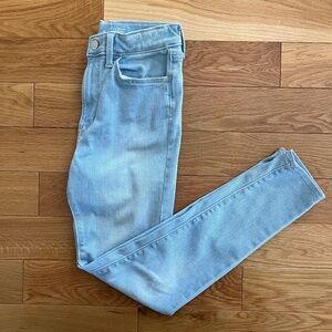 Old Navy Girls Light Wash Jean Leggings (Size 12)